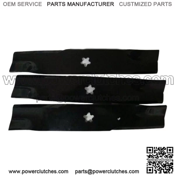 48" LAWN MOWER BLADES 539113425 OEM HUSQVARNA CRAFTSMAN BLUEBIRD