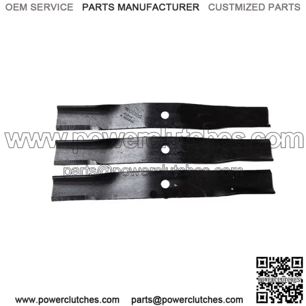 Woods Lawn Mower Blade Kit 16-3/4" L (3 pcs) Part Number 31348KT