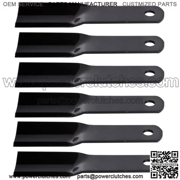 6PK Oregon Heavy Duty Blade for 44" Woods P90 P990 RM90-1, RM90-2, RM990, P990-3