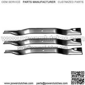 Set of 3 HD Replacement Blades for Gravely 72" Cut Lawn Mowers 08983800 0.240"