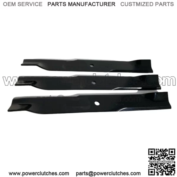 3 BLADES Fits ZTHD GRAVELY 60" WELDED BLADES