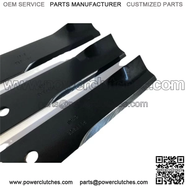 3 BLADES Fits ZTHD GRAVELY 60" WELDED BLADES - Image 2