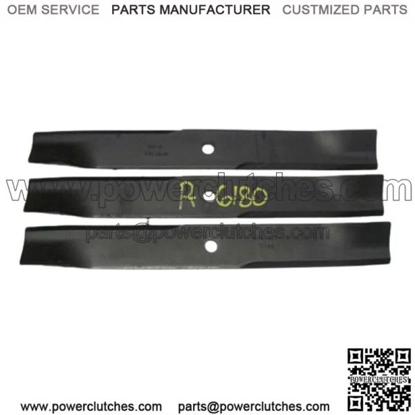 3 BLADES Fits ZTHD GRAVELY 60" WELDED BLADES - Image 4