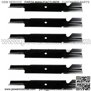 6 Mower Blades  for Encore  8230063 Gravely  GDU10232 61" Deck