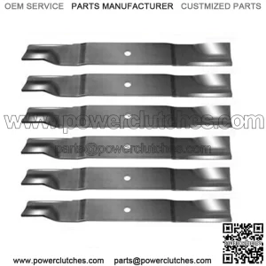 6 blades for Gravely 09081200 260Z OR PROMASTER 260 BLADES for 60" deck