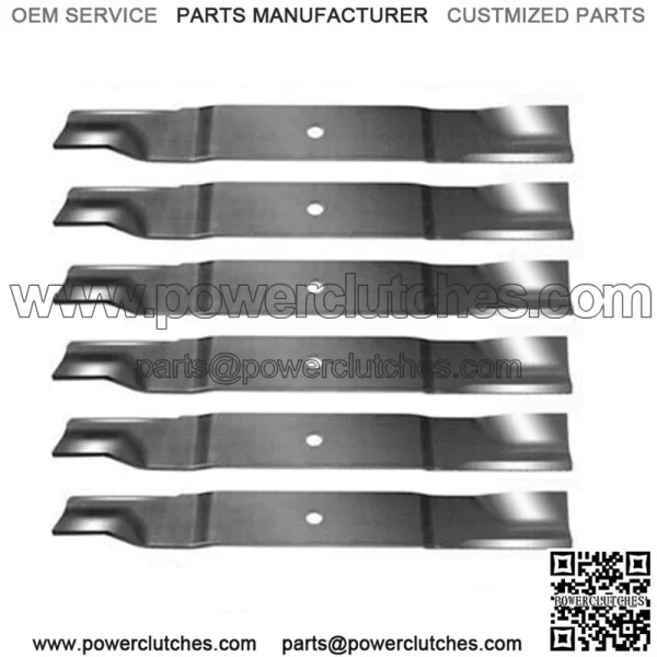 6 blades for Gravely 09081200 260Z OR PROMASTER 260 BLADES for 60" deck