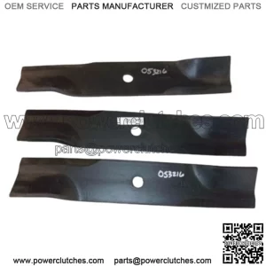 Gravely 40" High Lift Lawn Mower Blades (3) NOS 21304100 053216