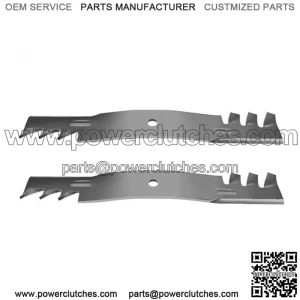 Set of (2) Copperhead Mulching Blades, fits Bobcat 18" X 5/8"