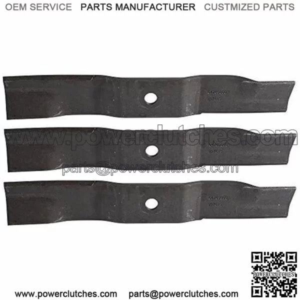 Ariens 3 OEM High Lift Blades for Ariens Gravely Pro-Turn 152 with 52" Deck 004