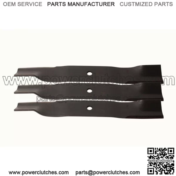 3 PK OEM Gravely Ariens 03253800 Hi-Lift Blade APEX ZT HD Pro-Turn Z ZX