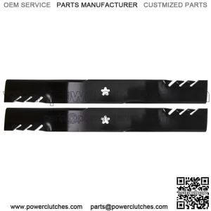 Oregon 96-370 22-7/8" G3 Gator Serrated Blades 2-PACK Husqvarna Ariens 46" Decks