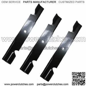 Lawn Mower Blades for Ariens Zoom, Pro-Turn 100 52" Cut 596-817(3)