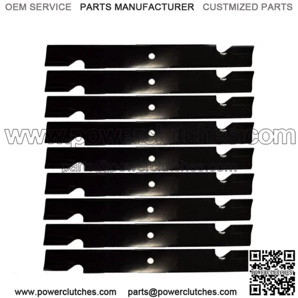 9PK Oregon Lawn Mower Blades 791-264 60" Deck For Ariens Bad Boy Exmark Gravely Toro