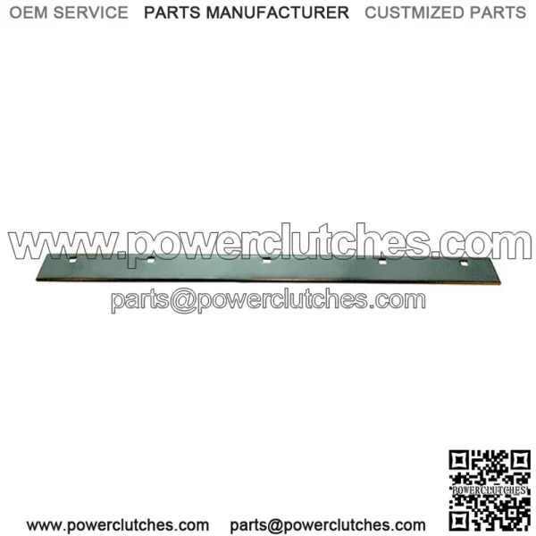 Steel scraper blade fits Ariens 03884351 22" Sno-Tek and some other models.