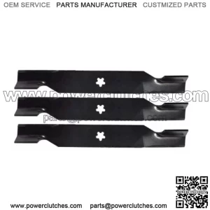 Ariens 936069 936078 936097 54" High Lift Lawn Mower Blades with Bag, Set of 3