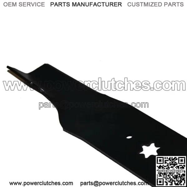 Lawn mower blade 60cm fits MTD PINTO DX60, Minirider, Jolly, BOLENS, LAWNFLITE - Image 2