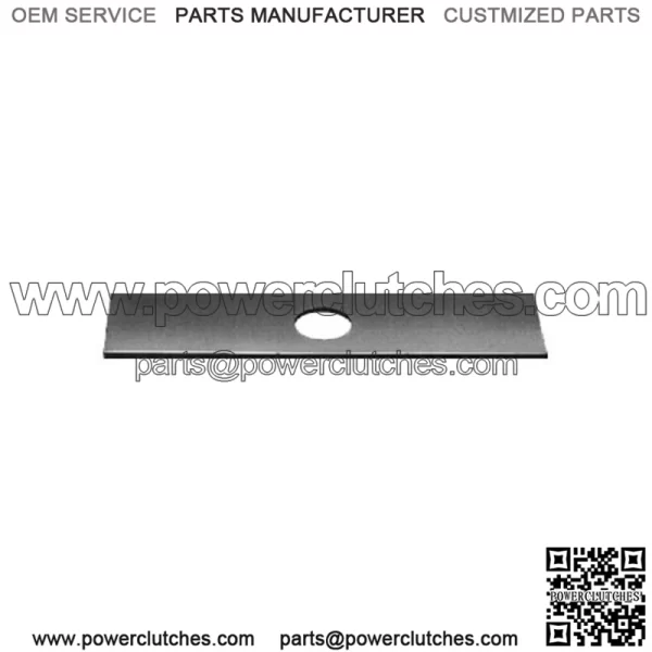 7 5/8" x 2" pruning blades with 1" center hole