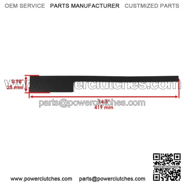 M139306 Right Lower Panel Foam Seal For John Deere 4200 4210 4400 4410 4510 4700 - Image 2