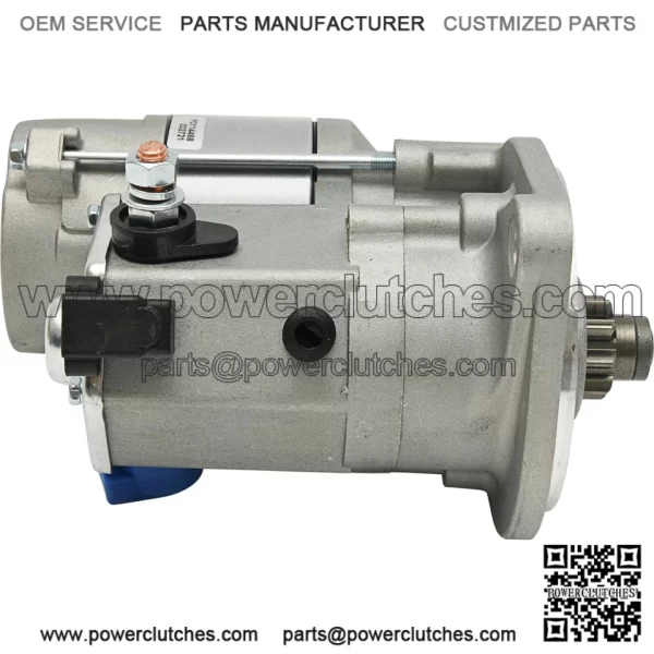 New Starter for Yanmar 24.1HP Dsl John Deere 2305 All 428000-0870, M810337 - Image 2