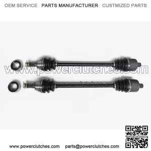 Set of Rear Axles & Wheel Bearings for Polaris RZR XP XP 4 1000 14-15