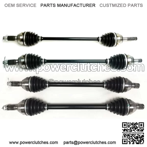 Set of CV Axles for Can-Am Maverick X3 705401686, 705401687, 705502154