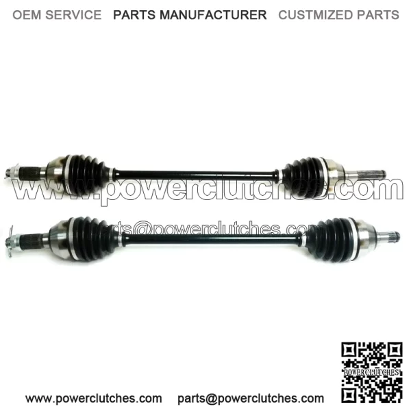 Set of CV Axles for Can-Am Maverick X3 705401686, 705401687, 705502154 - Image 3