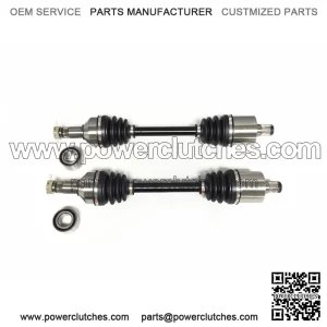 Set of Rear Axles & Wheel Bearings for Arctic Cat Wildcat Trail 700 14-20