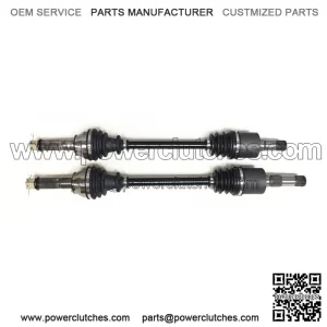 Pair of Rear Axles for Polaris Ranger 500 700 800, 2204857 2204858