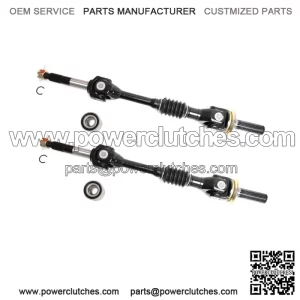 Set of Rear Axles & Bearings for Kawasaki Mule 3000 3010 4000 & 4010