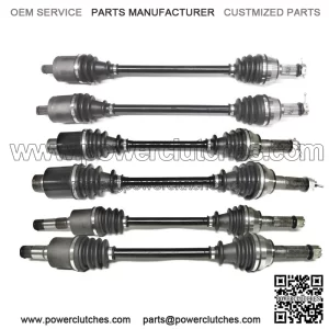 Set of CV Axles for Polaris, 2010-2016 Ranger 800 6x6, Front Middle Rear