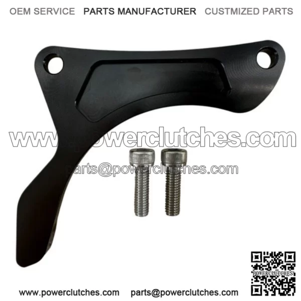Yamaha YFZ450R Case Saver Billet Aluminum Black free stickers - Image 3
